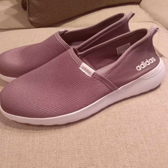 Adidas Women's Lite Racer Slip On Shoe - Picture 2 of 6